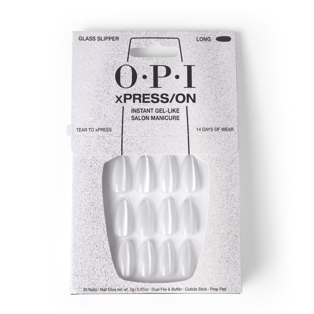 OPI xPRESS/ON Instant Gel-Like Nails In Glass Slipper